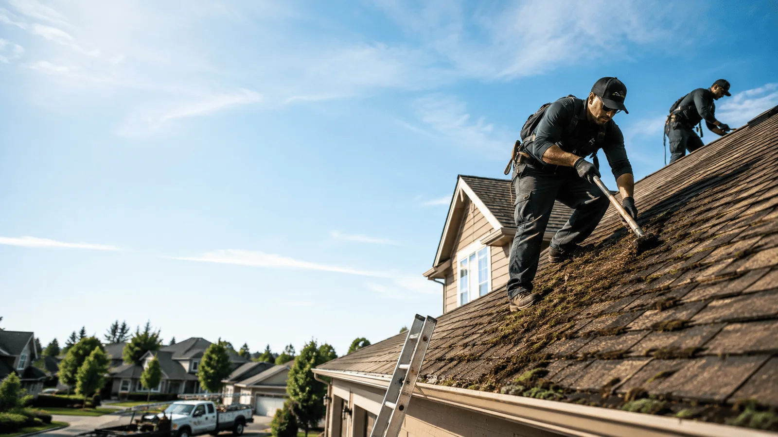 Roof Moss Removal in Camargo, IL near me